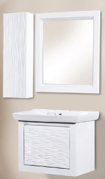 کابینت روشویی آسپن همراه با سنگ بومرنگ در رشت