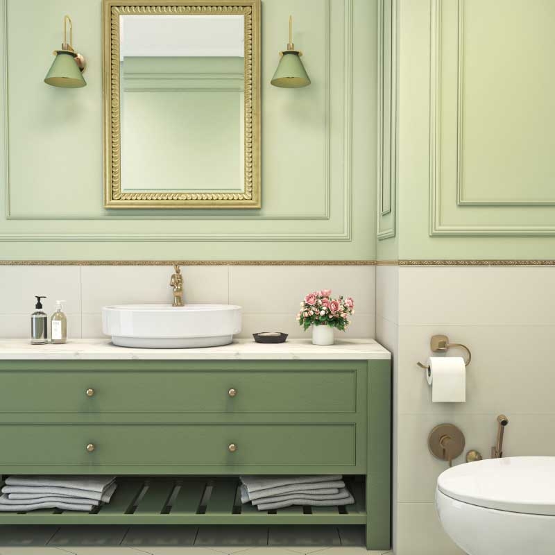  روشویی روکابینتی چینی کرد مدل هلنا 53 گیلان رشت 